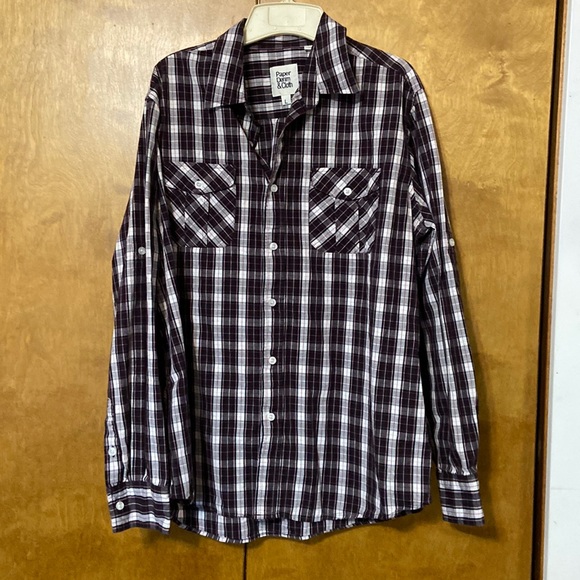 Paper Denim And Cloth Shirts